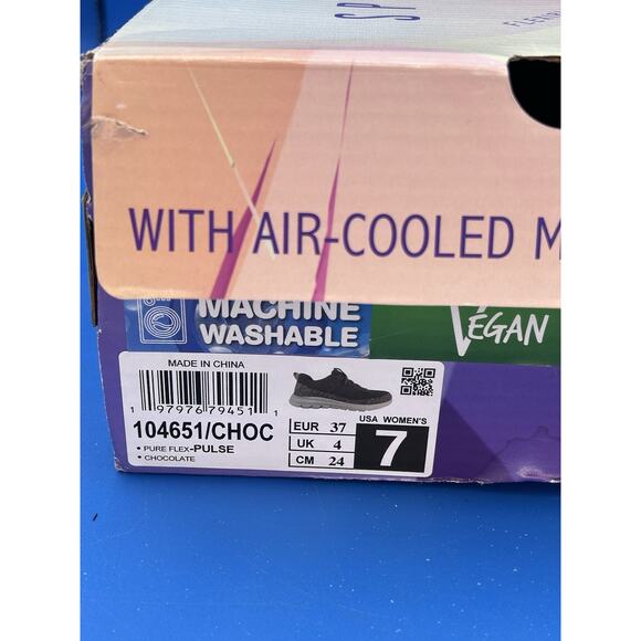 Sketchers Sport Women's Pure Flex Pulse Sneaker Brown Size 7 Sport Active - Picture 7 of 7